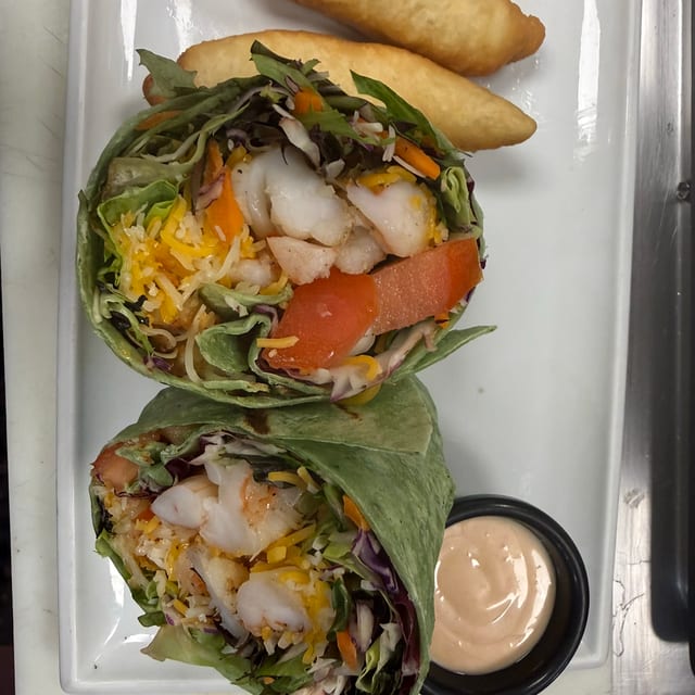 Shrimp Wrap.