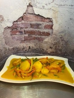 Side of Scallops & Shrimp.