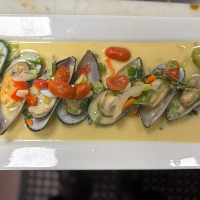 Mussels.