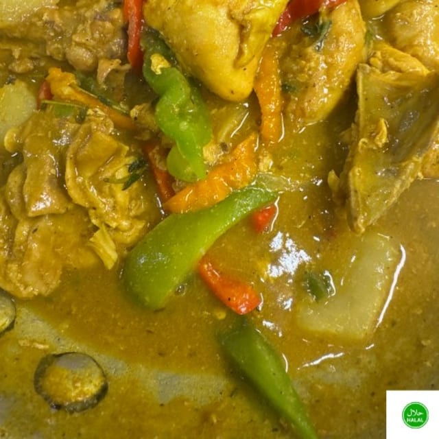 Bone in Curry Chicken.