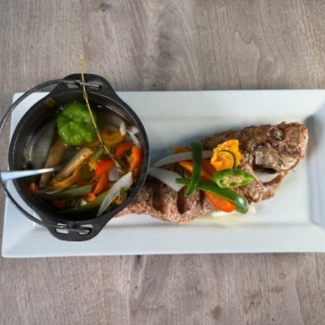 Whole Red Snapper.