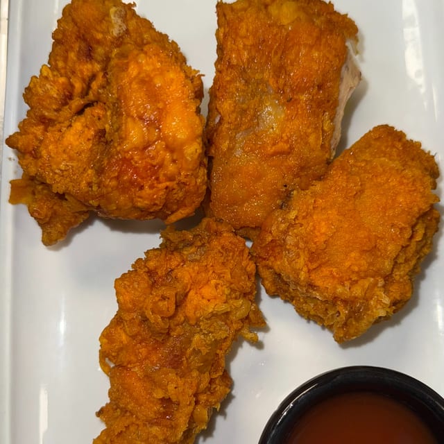 Fried chicken special.